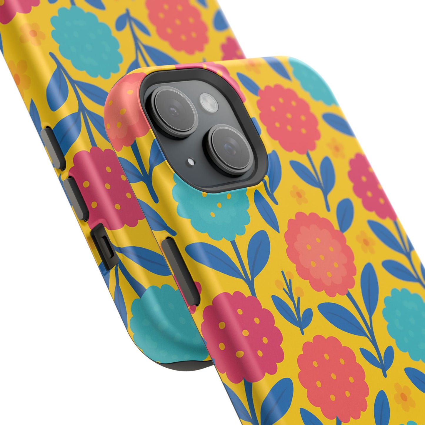 Vibrant Floral MagSafe Phone Case