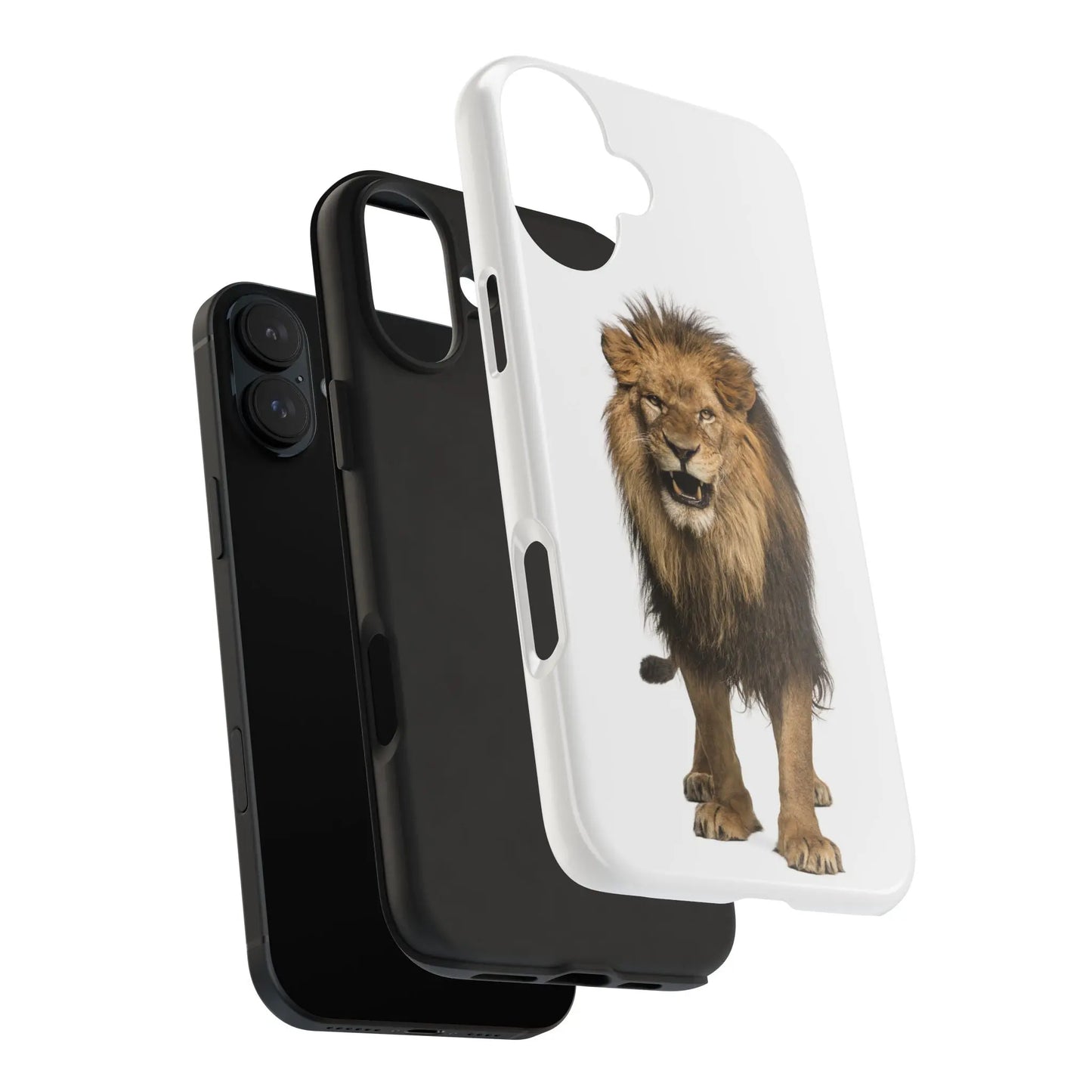 Tough Phone Cases with Lion roaring - Shamo's
