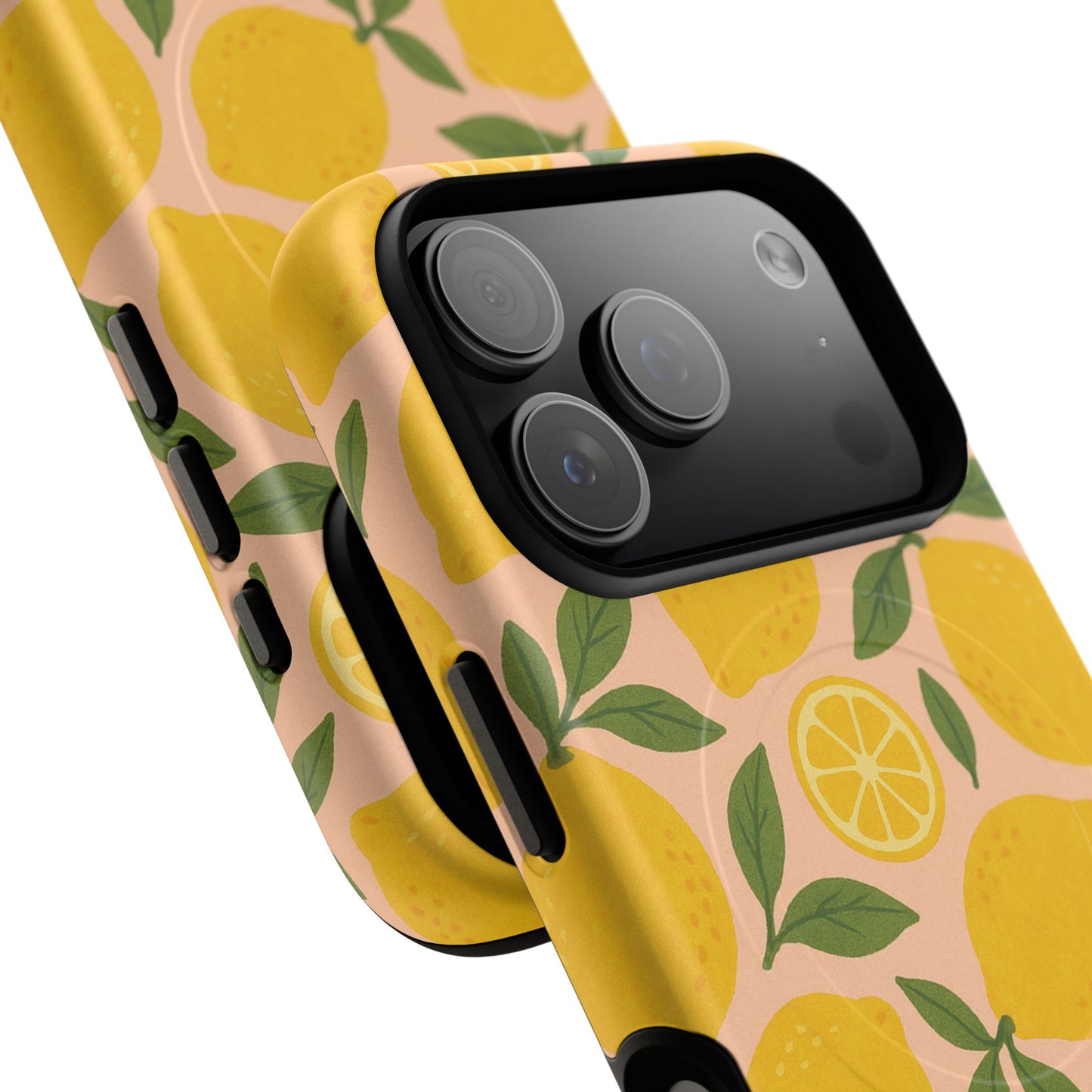 Lemon Fruit Design iPhone Case | MagSafe Compatible
