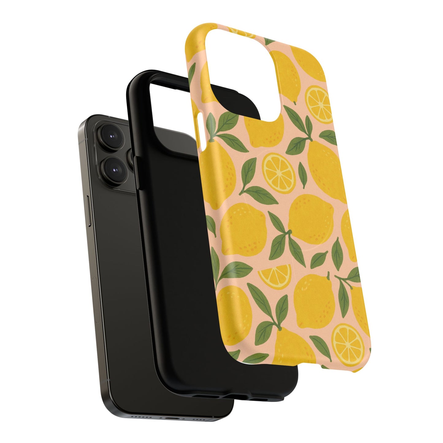 Lemon Fruit Design iPhone Case | MagSafe Compatible