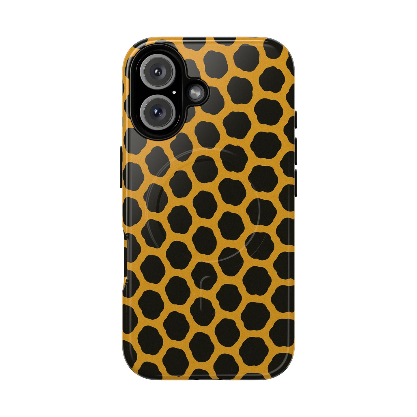 Stylish Leopard Pattern Magnetic iPhone Case | Compatible with MagSafe