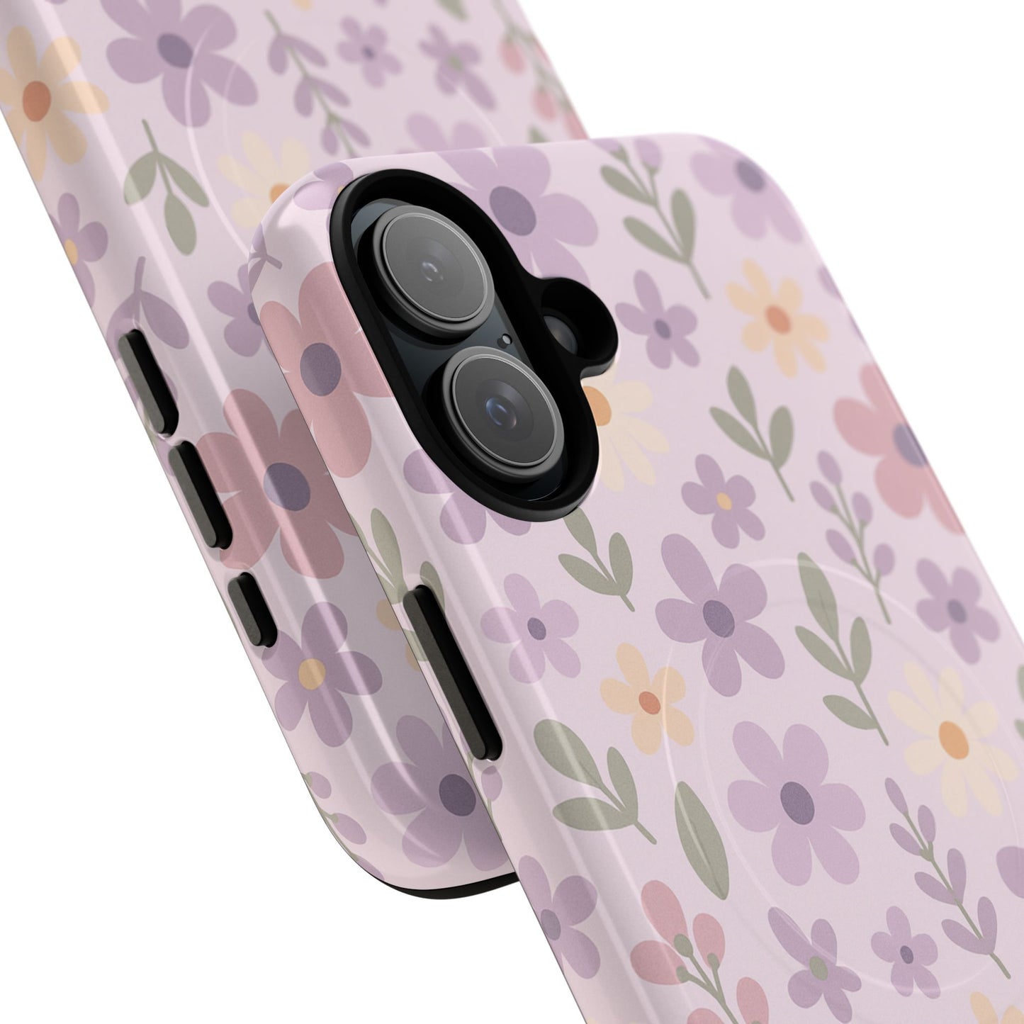 Floral Magnetic | Compatible with MagSafe Phone Case - Stylish and Durable Protection