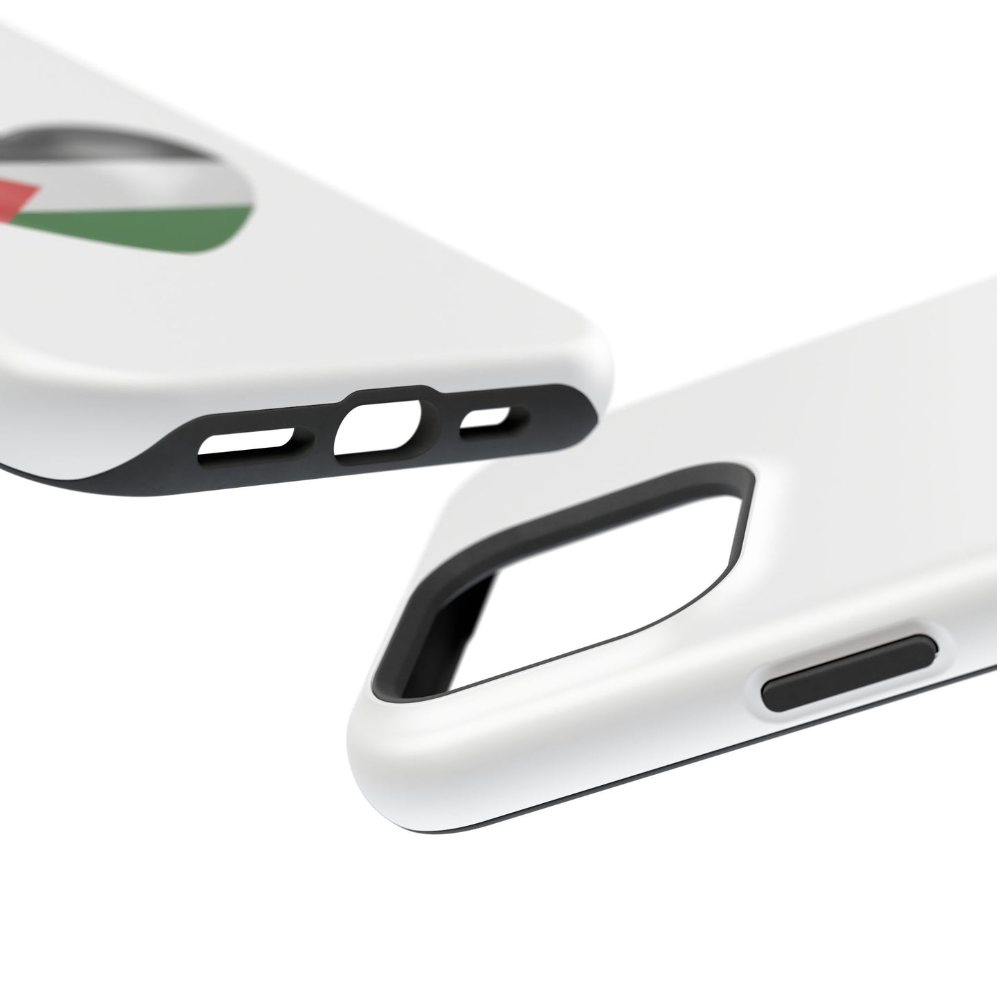 MagSafe Tough Cases with Palestinian flag in heart shape