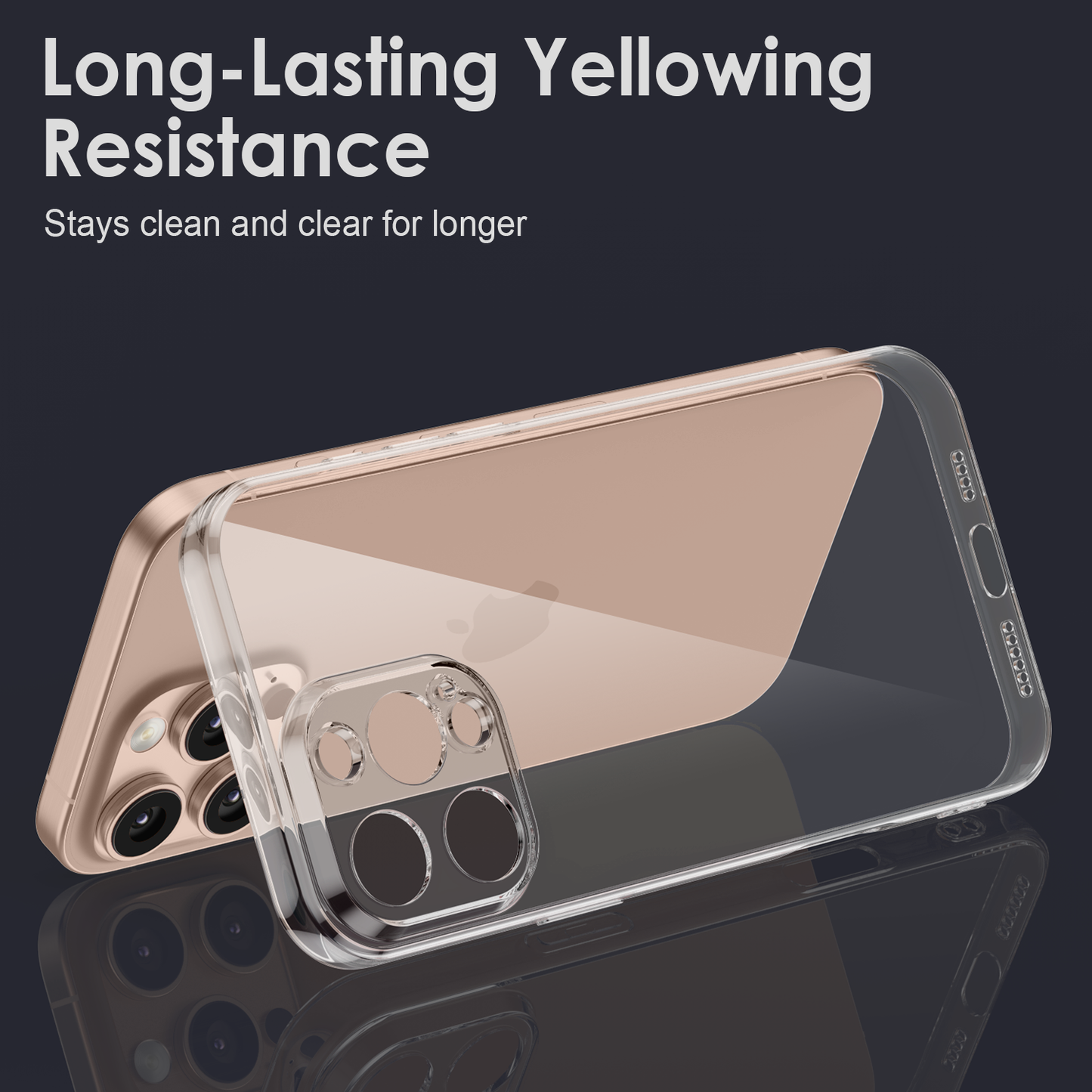 Clear case for iPhone 16 Series, Soft, TPU, Flexible