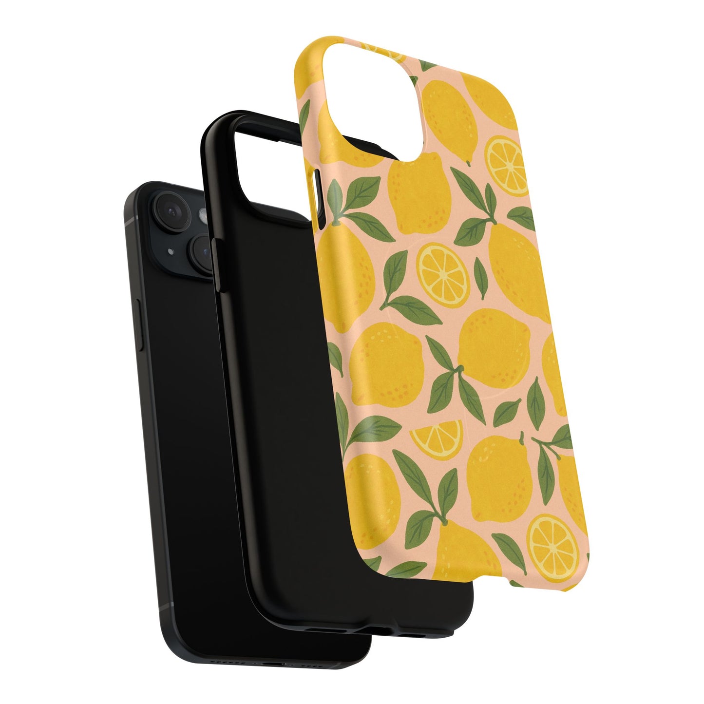 Lemon Fruit Design iPhone Case | MagSafe Compatible