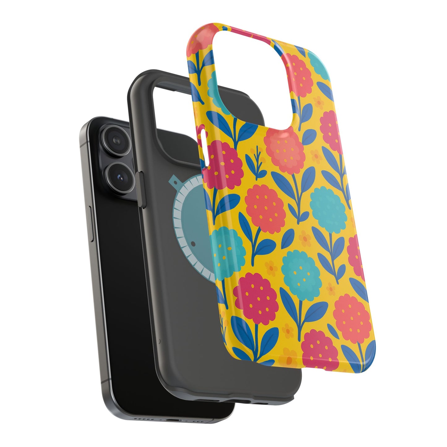 Vibrant Floral MagSafe Phone Case