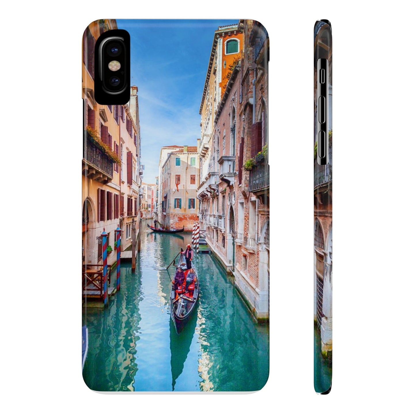 Slim Phone Cases with Venice Italy Travel Design