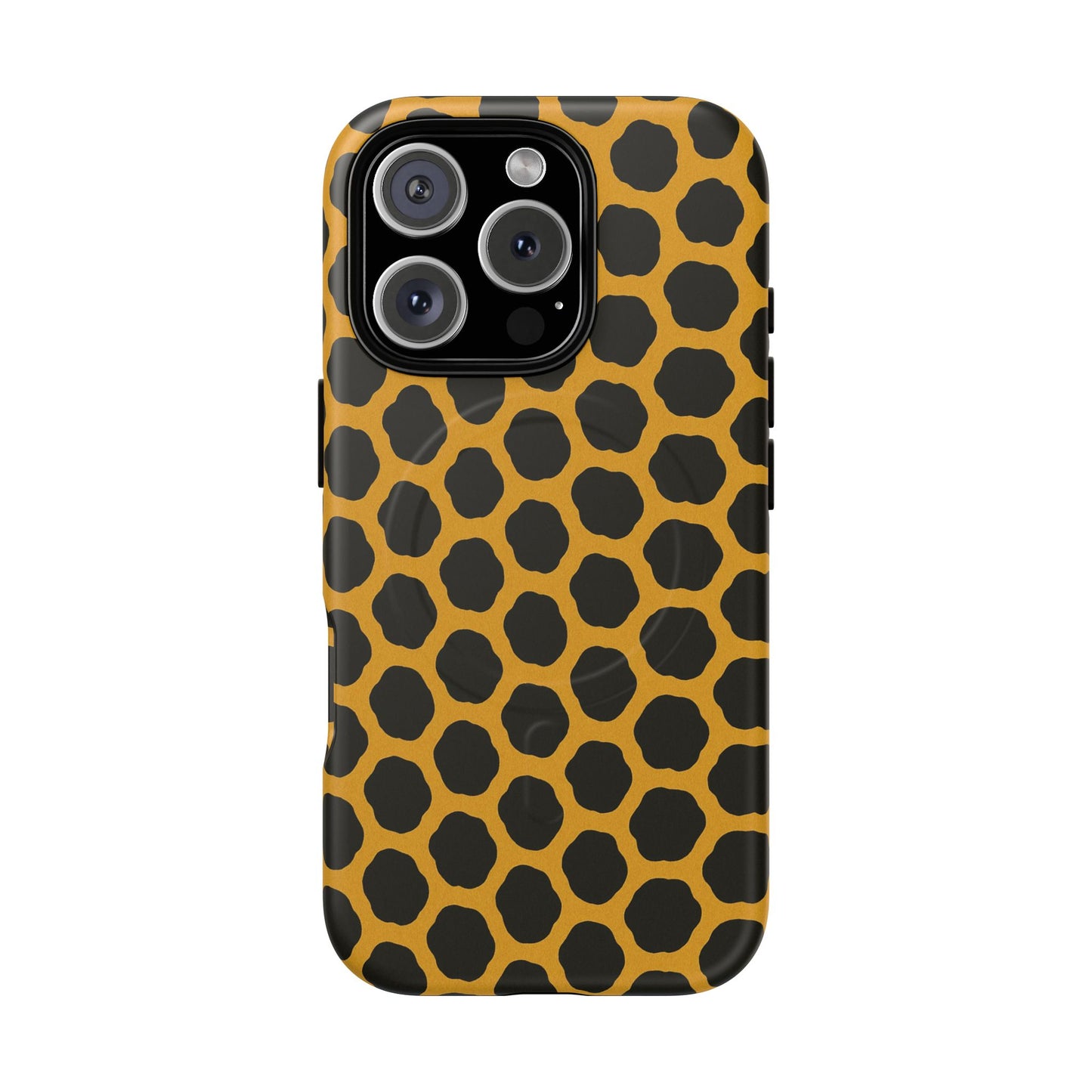 Stylish Leopard Pattern Magnetic iPhone Case | Compatible with MagSafe