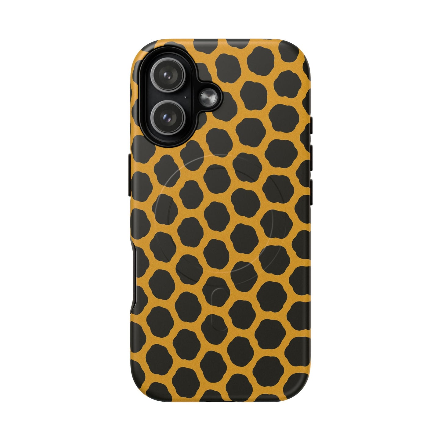 Stylish Leopard Pattern Magnetic iPhone Case | Compatible with MagSafe