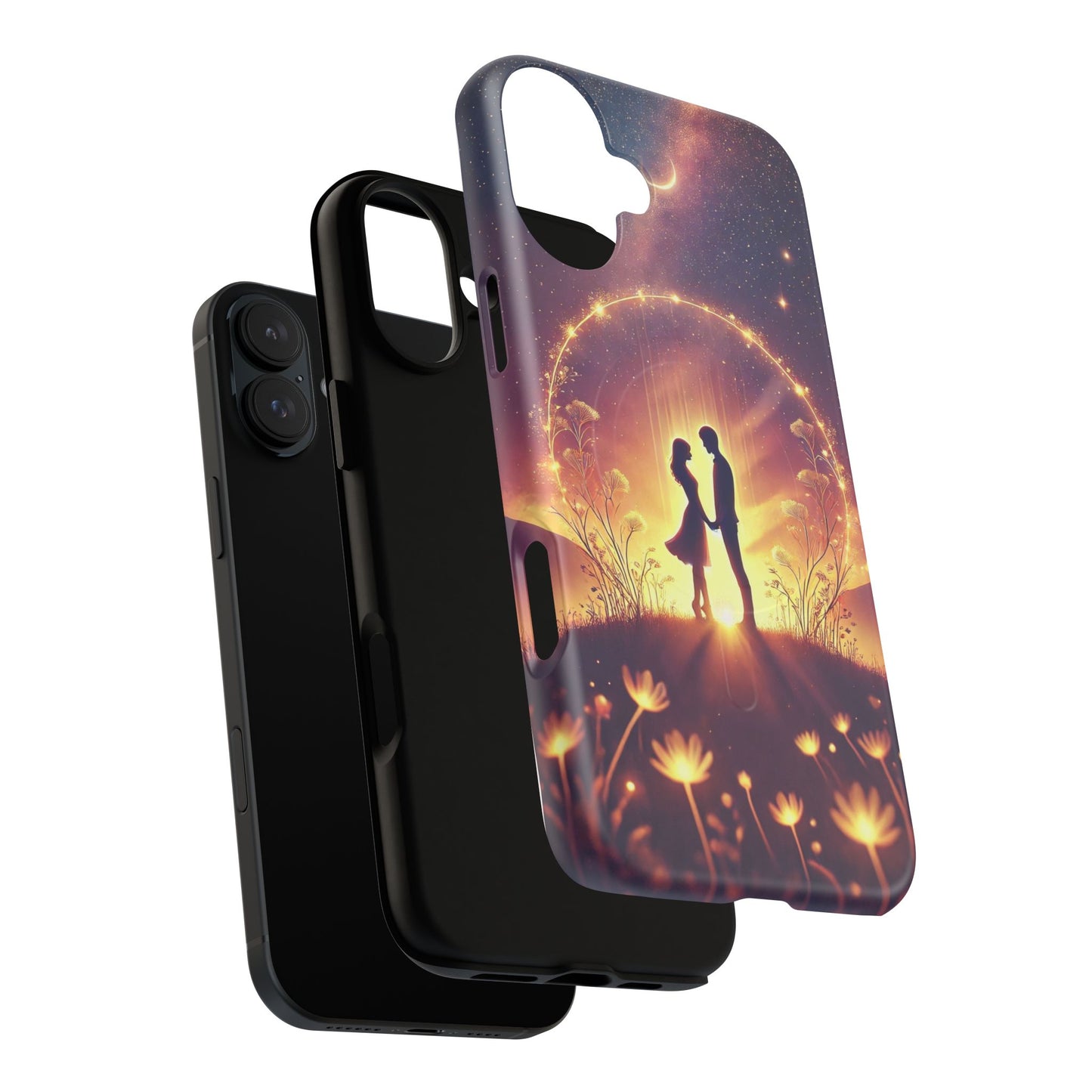 MagSafe Phone Case - Love Couple Design - Tough Magnetic Cases for iPhone 17 and more