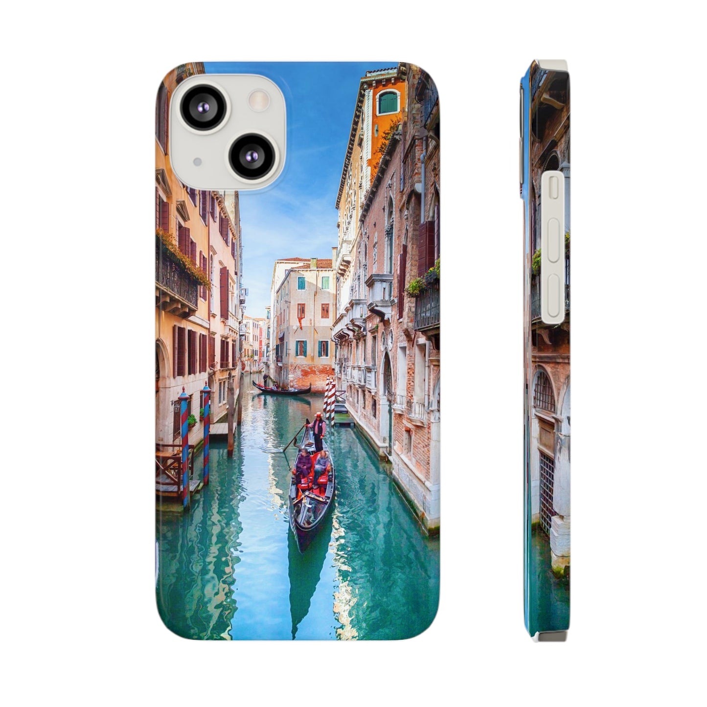 Slim Phone Cases with Venice Italy Travel Design