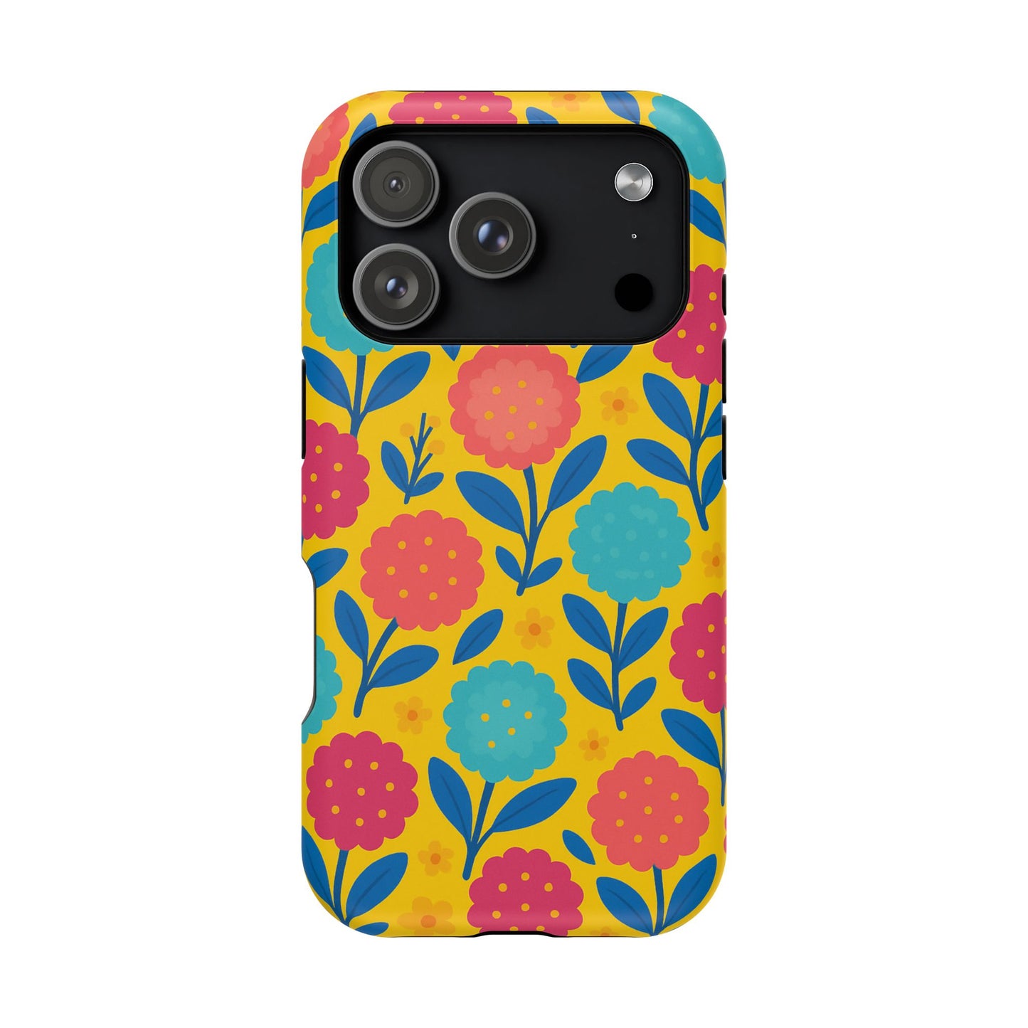 Vibrant Floral MagSafe Phone Case