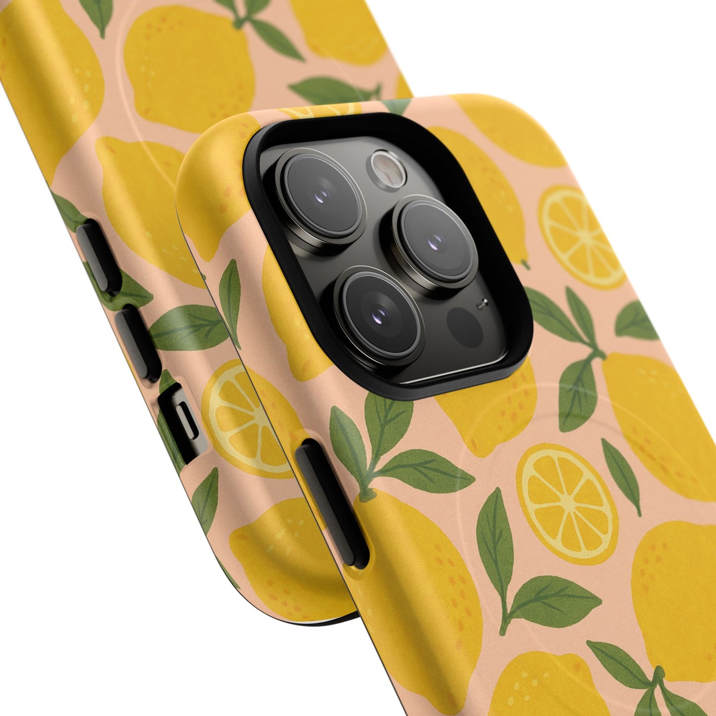Lemon Fruit Design iPhone Case | MagSafe Compatible