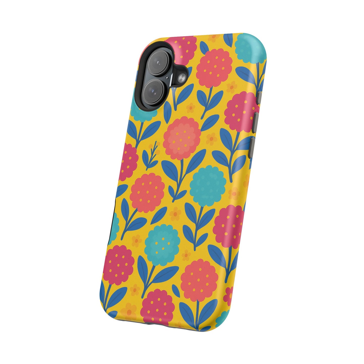 Vibrant Floral MagSafe Phone Case