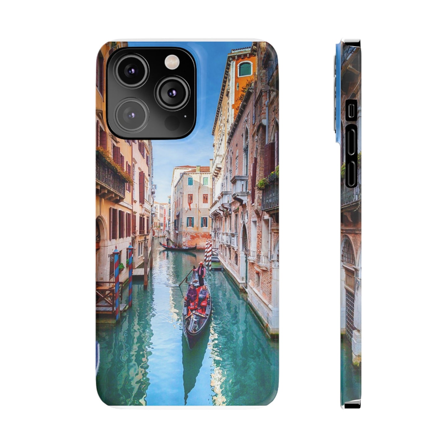 Slim Phone Cases with Venice Italy Travel Design