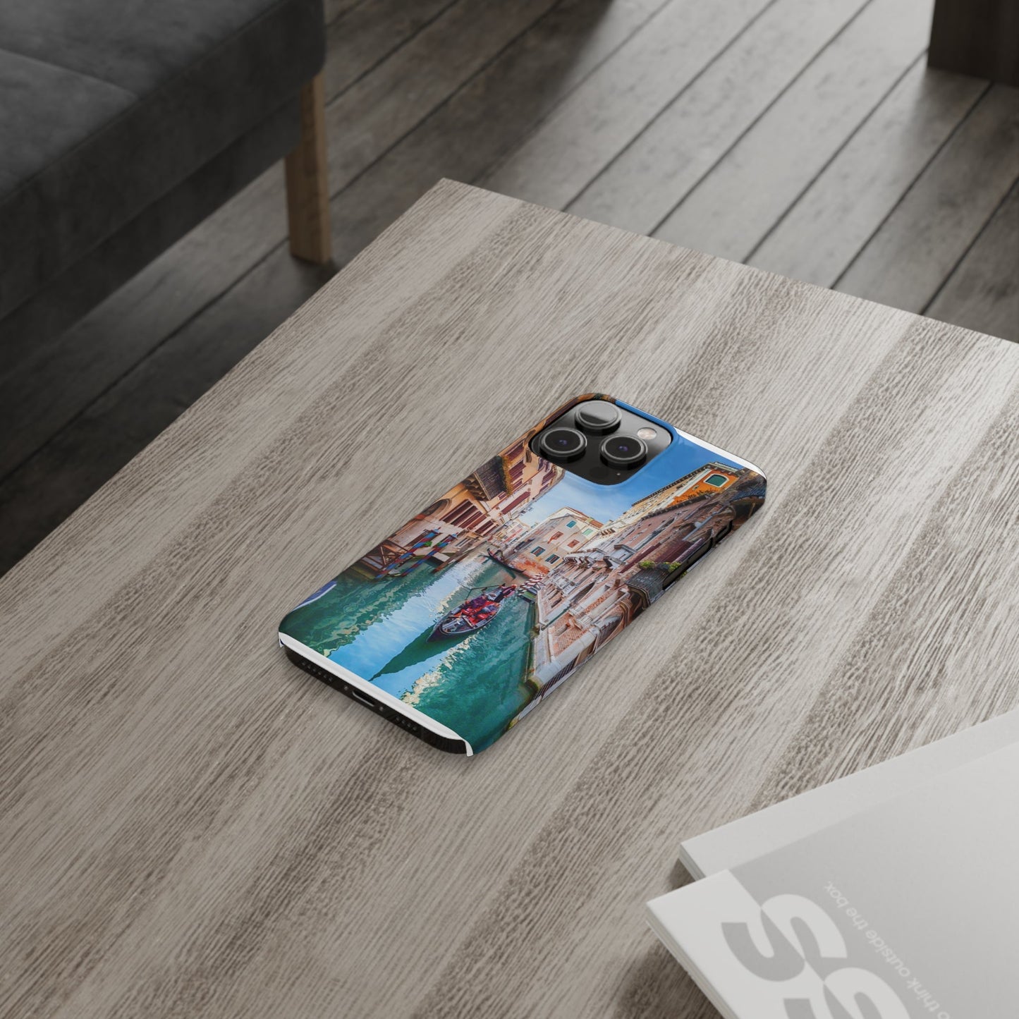 Slim Phone Cases with Venice Italy Travel Design