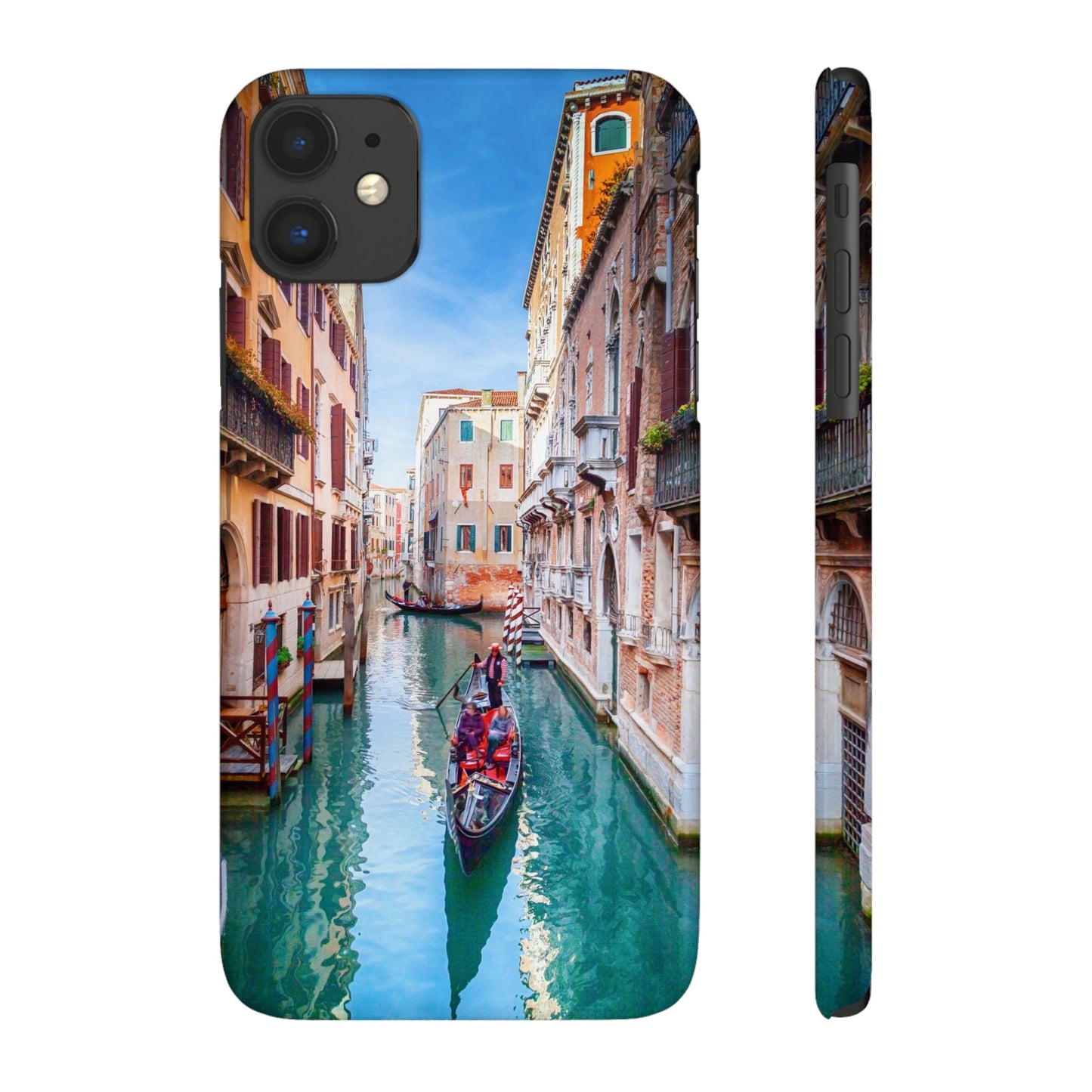 Slim Phone Cases with Venice Italy Travel Design