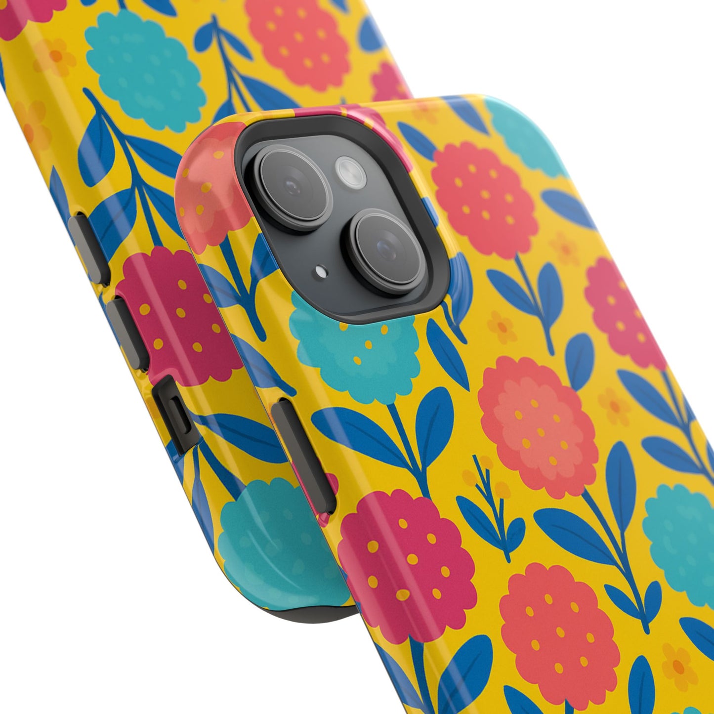 Vibrant Floral MagSafe Phone Case