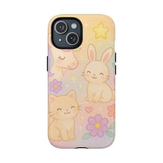 Magical Animal Friends iPhone Case with MagSafe - Shamo's