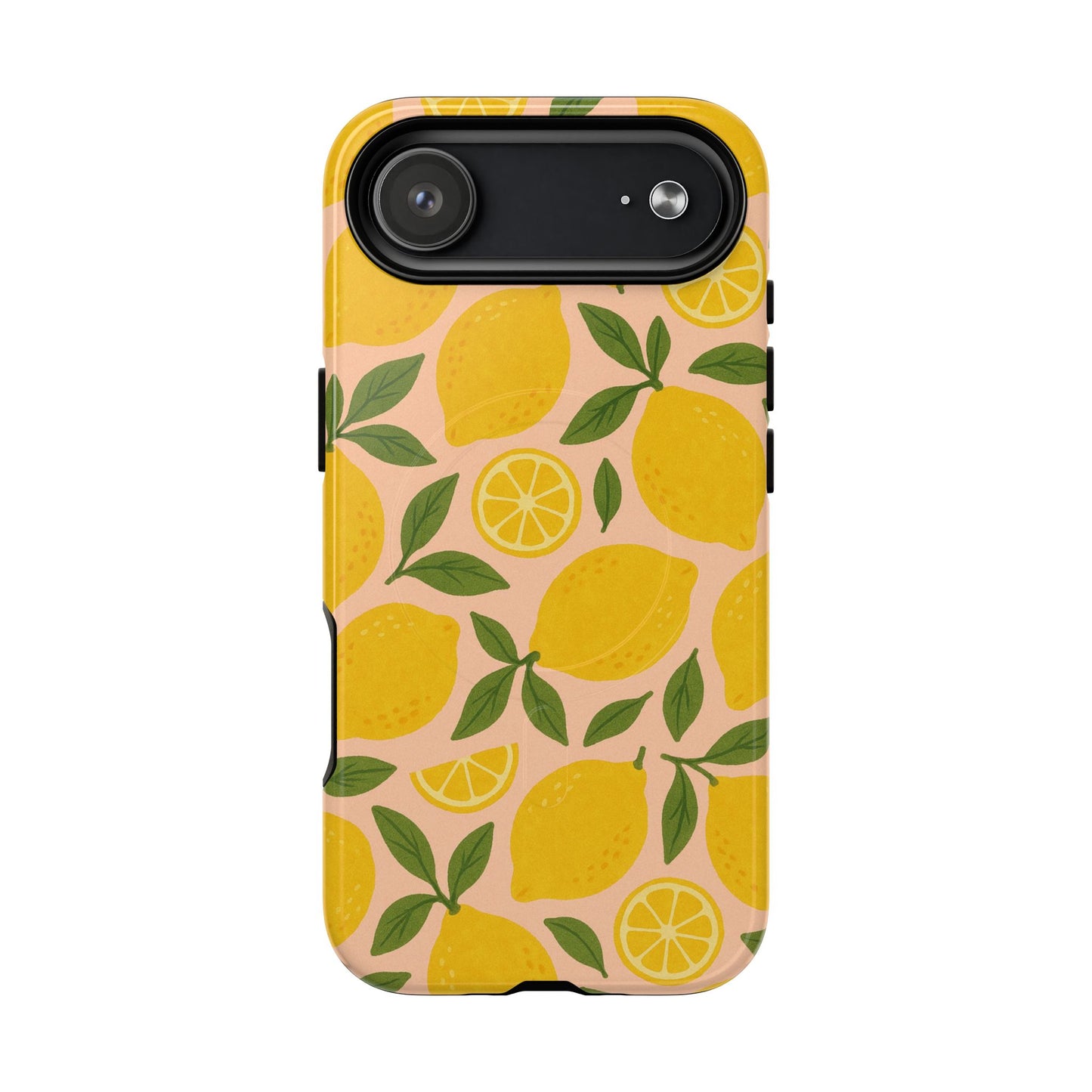 Lemon Fruit Design iPhone Case | MagSafe Compatible