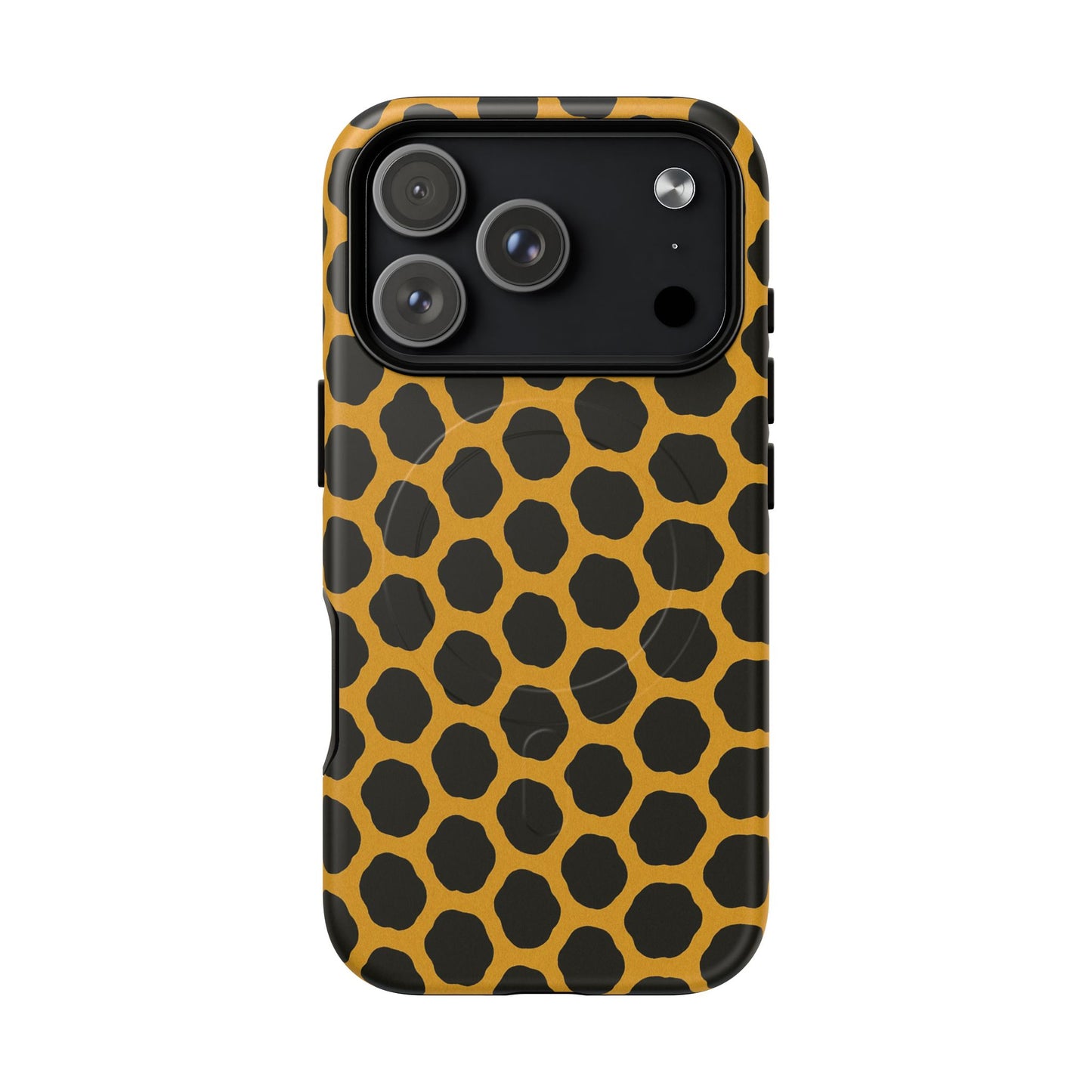 Stylish Leopard Pattern Magnetic iPhone Case | Compatible with MagSafe