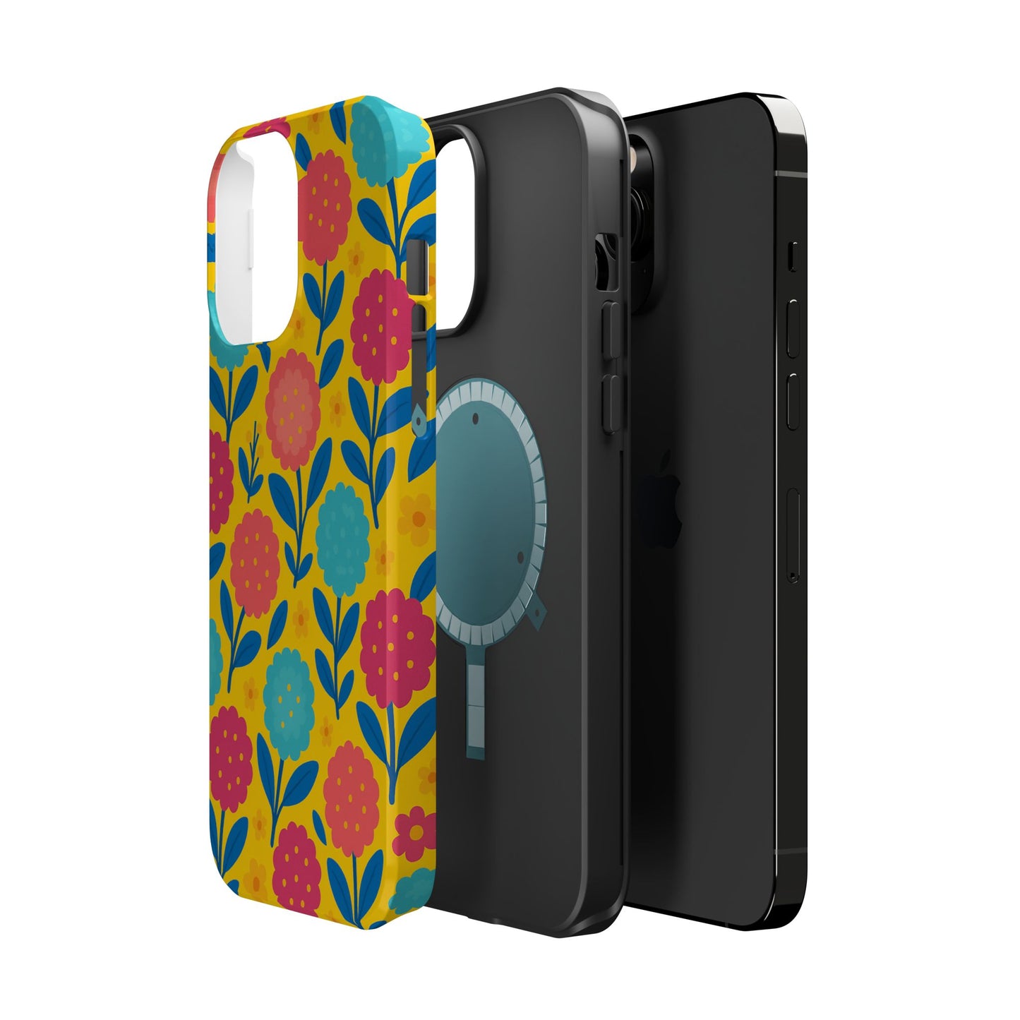 Vibrant Floral MagSafe Phone Case
