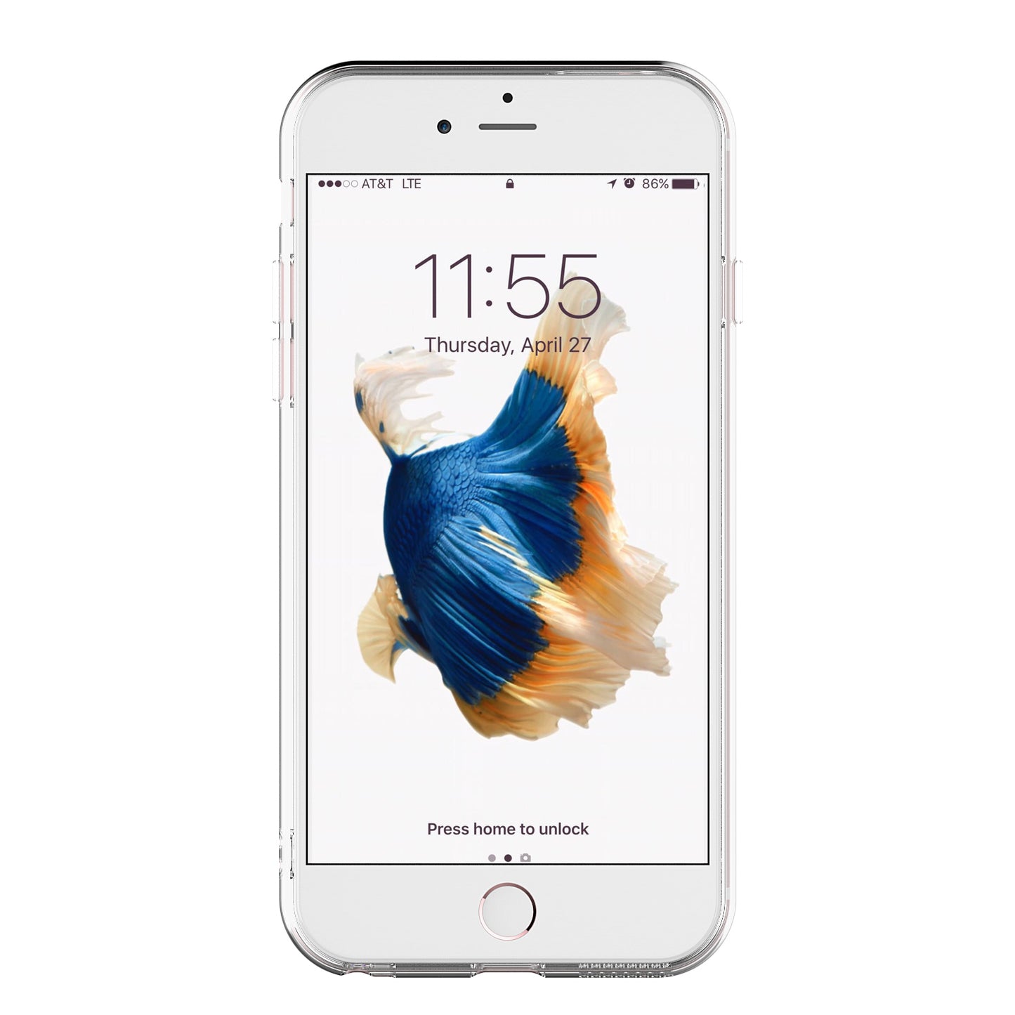 Clear Case for iPhone 6s Plus and 6 Plus Slim Thin TPU Silicone Soft Cover Rubber