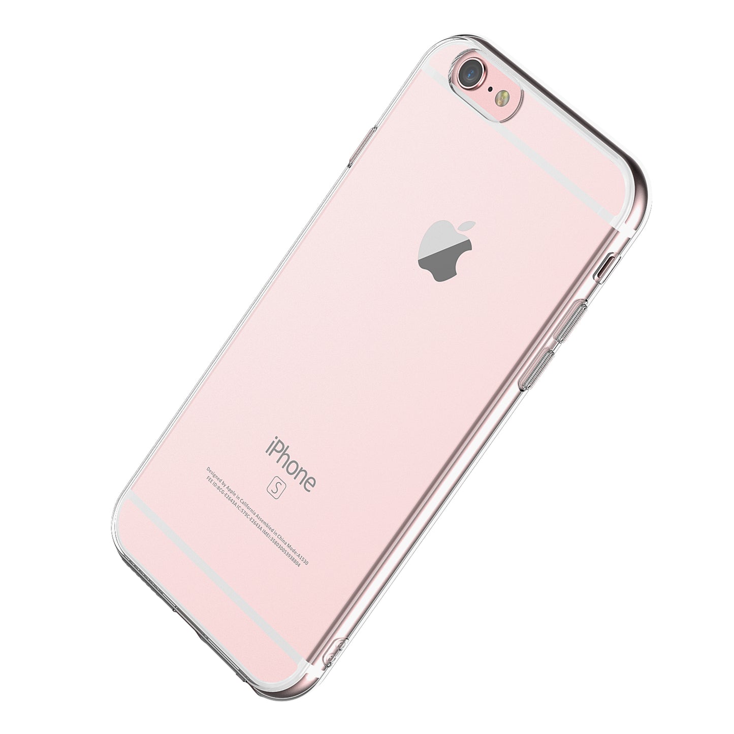 Clear Case for iPhone 6s Plus and 6 Plus Slim Thin TPU Silicone Soft Cover Rubber