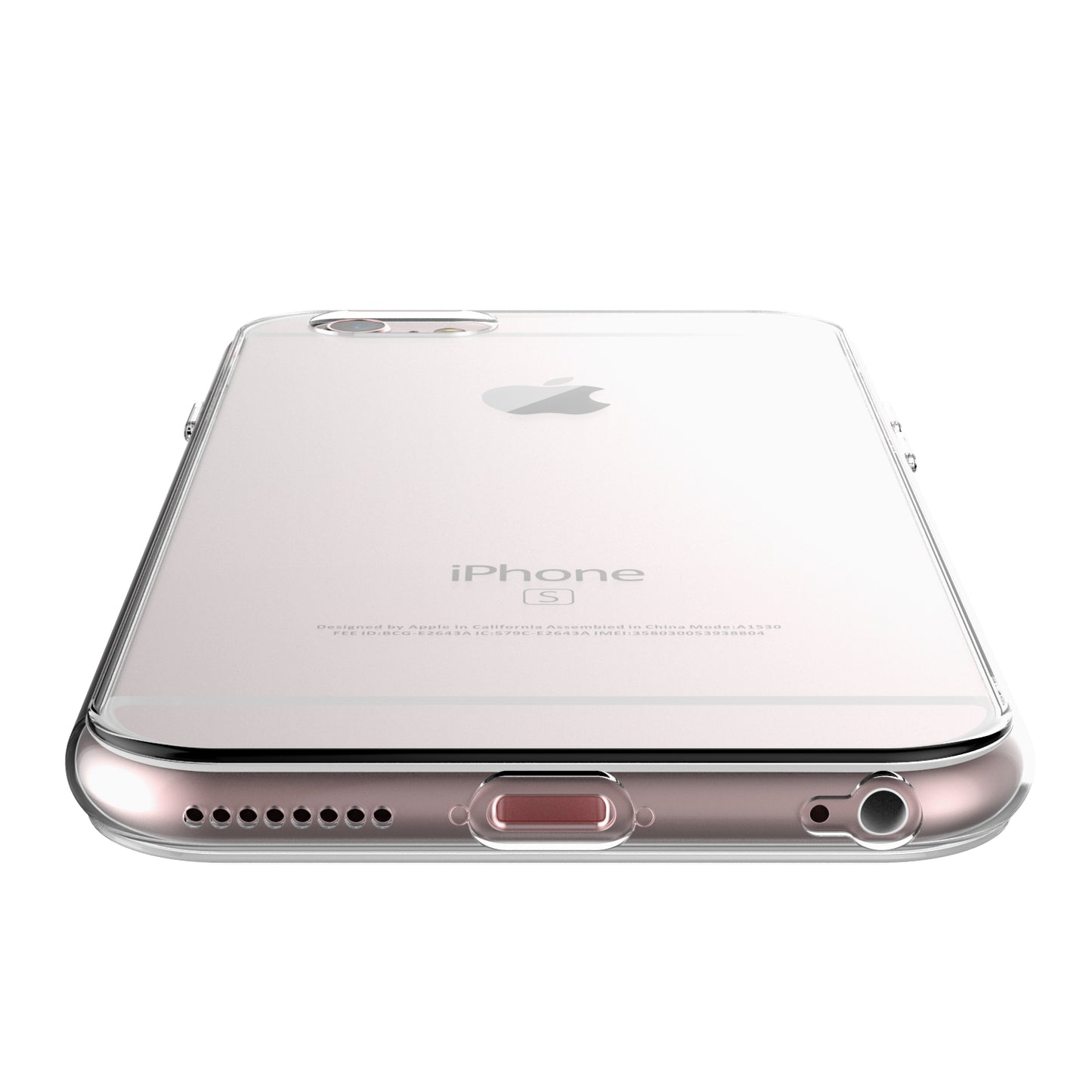 Clear Case for iPhone 6s Plus and 6 Plus Slim Thin TPU Silicone Soft Cover Rubber