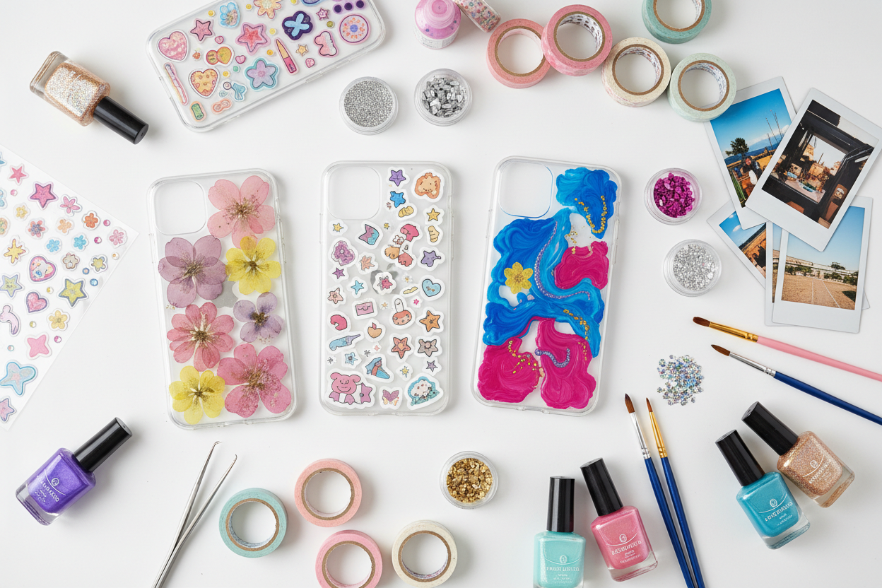 10 Creative Ways to DIY Customize Your Clear Phone Case - Shamo's