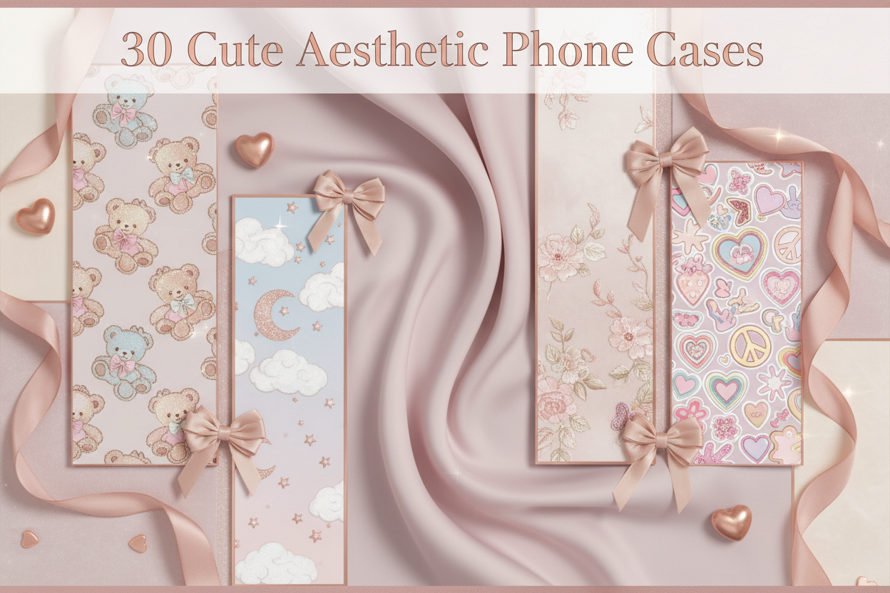30 Cute Aesthetic Phone Cases You'll Obsess Over: Complete Style Guide