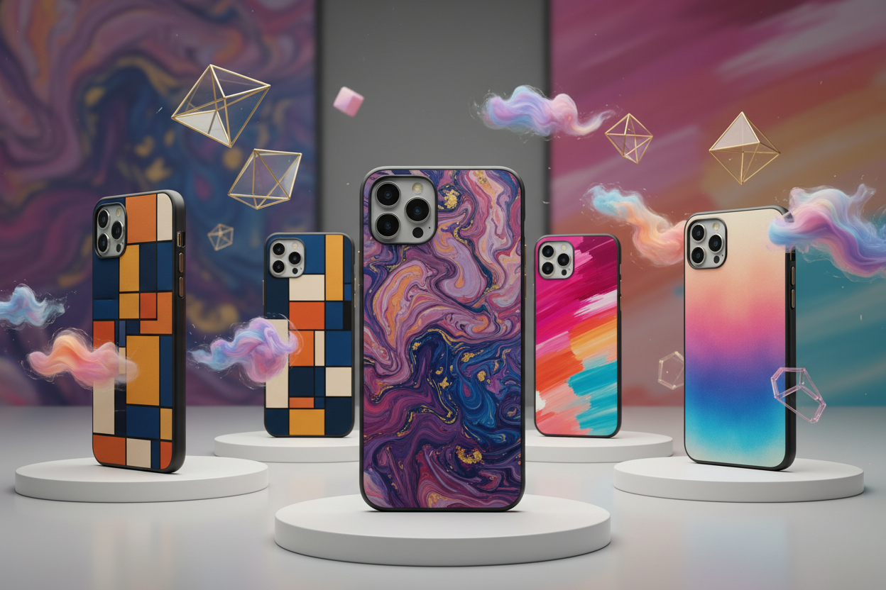 Abstract Art iPhone Cases: Modern & Creative Designs - Shamo's