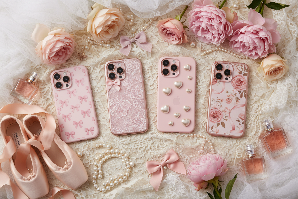 Balletcore & Coquette Phone Cases: Soft Feminine Aesthetic