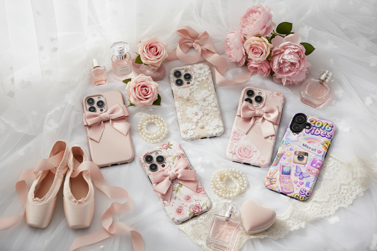 💕 Coquette, Girly; Soft Aesthetic: Make Your Phone the Main Character