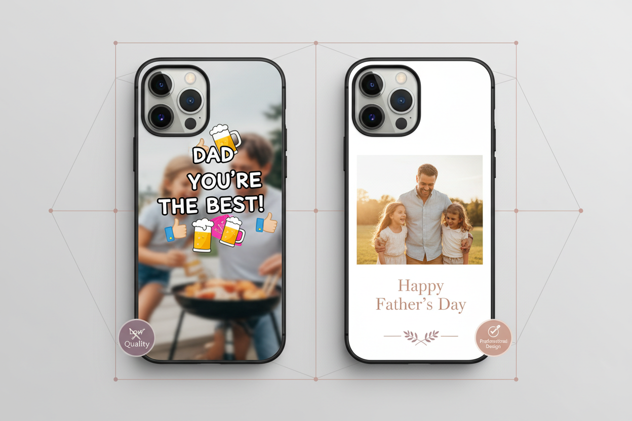 How to Design a Father's Day Phone Case Dad Will Actually Use