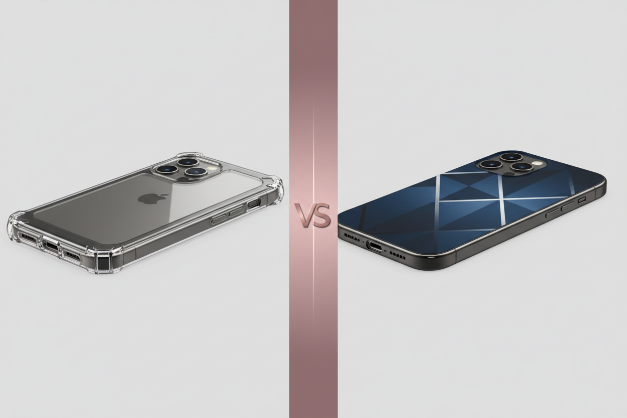 phone case vs phone skin