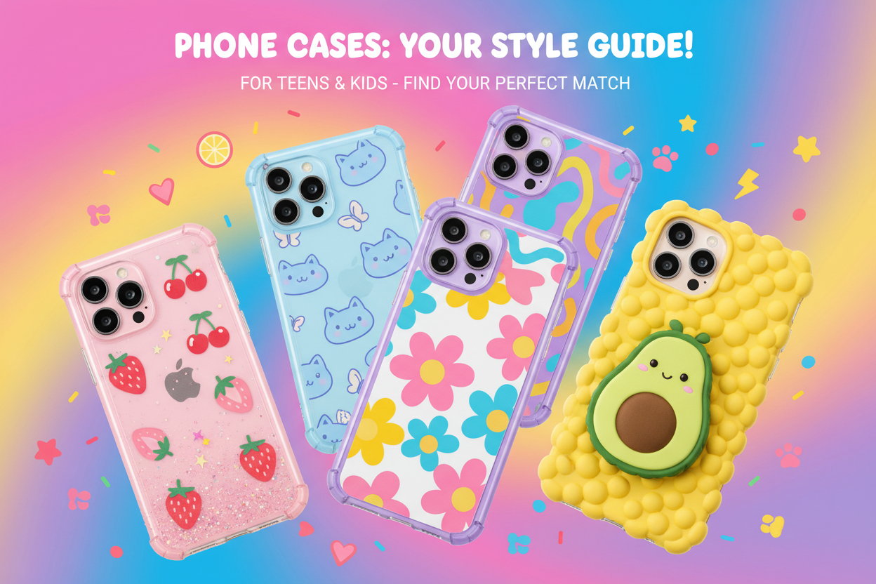 Best Phone Cases for Kids & Teens in 2026: Style Meets Protection - Shamo's