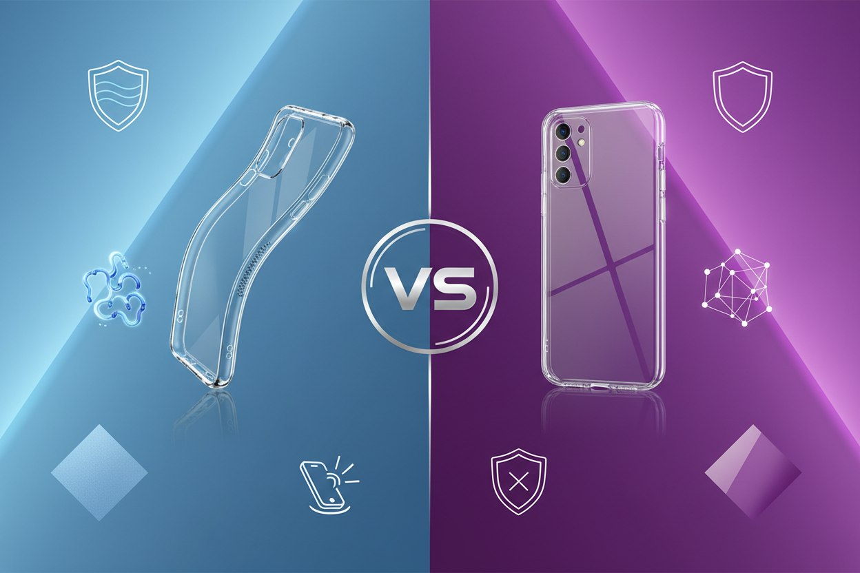 tpu vs acrylic phone cases shamos cases