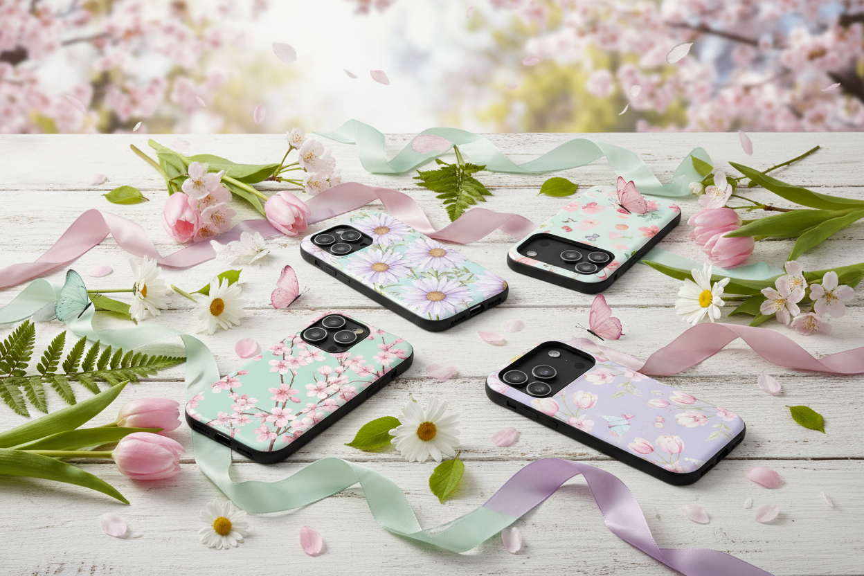 Spring 2026 Phone Case Collection: Fresh Florals & Pastels - Shamo's