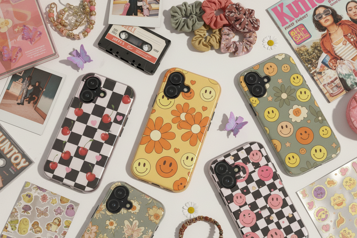 Vintage & Retro Phone Cases: Y2K & 90s Nostalgia