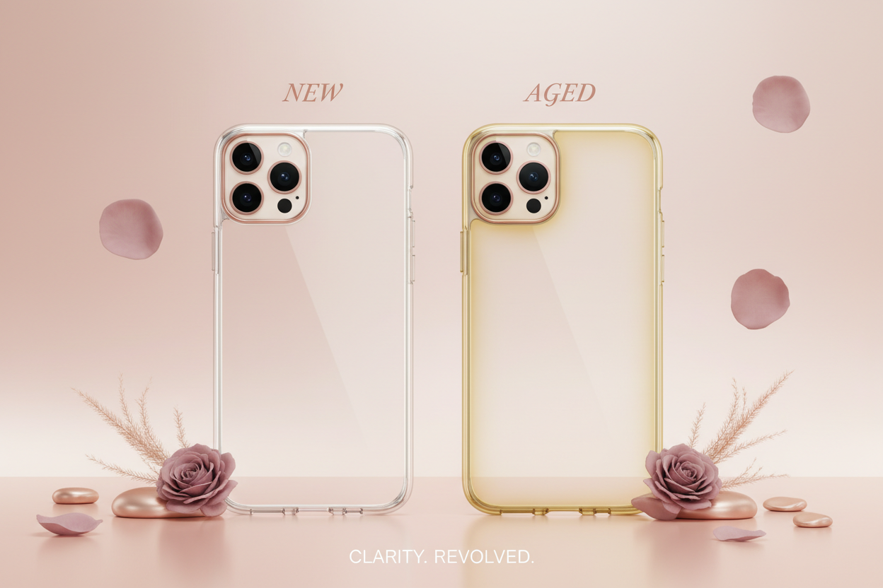 Why Clear Phone Cases Turn Yellow (And How to Prevent It)