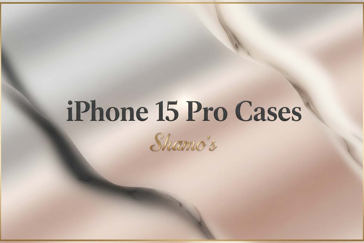 iPhone 15 Pro Cases - Shamo's
