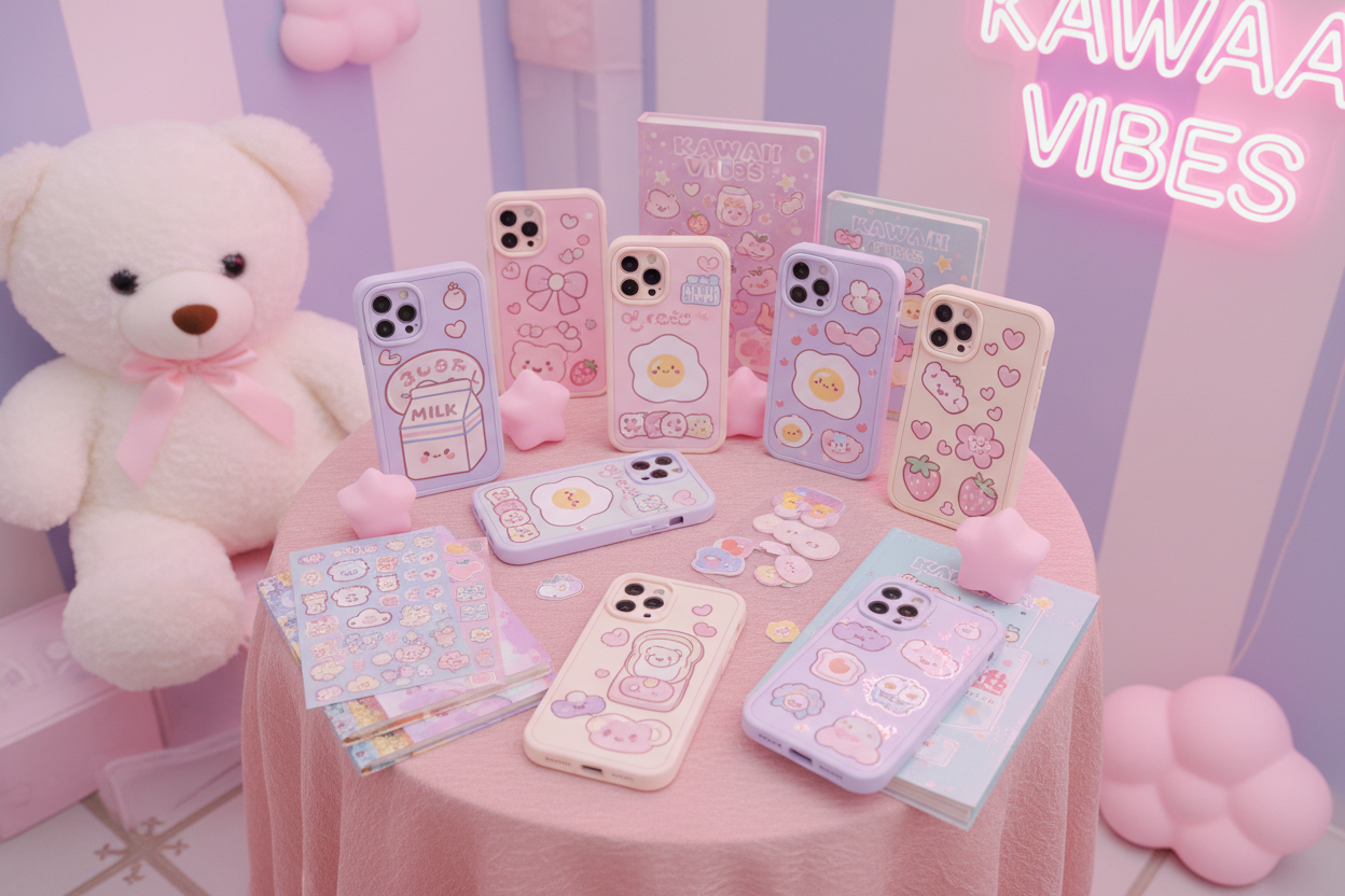 Korean Aesthetic Phone Cases