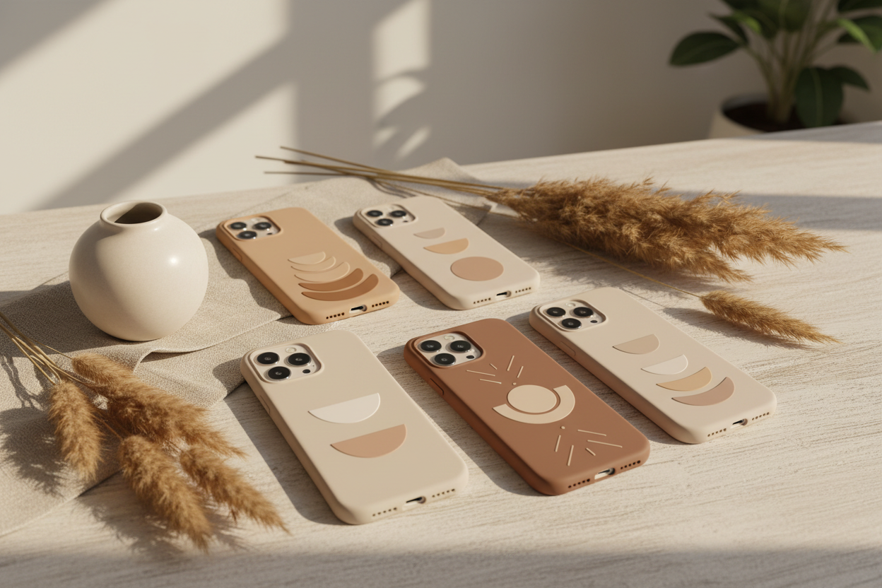 Neutral Aesthetic Phone Cases