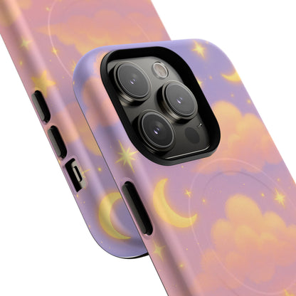Starlit Clouds i Phone Case with MagSafe