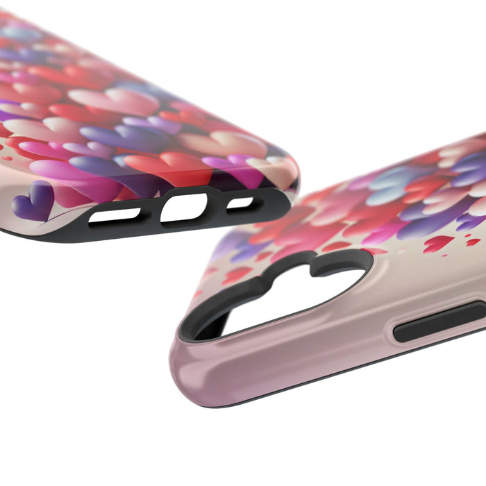 Shamo's Phone Case | MagSafe Compatible | Love Hearts Theme for iPhone 17 and more