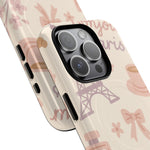 Chic Parisian iPhone Case - with Eiffel Tower Design | MagSafe - Shamo's
