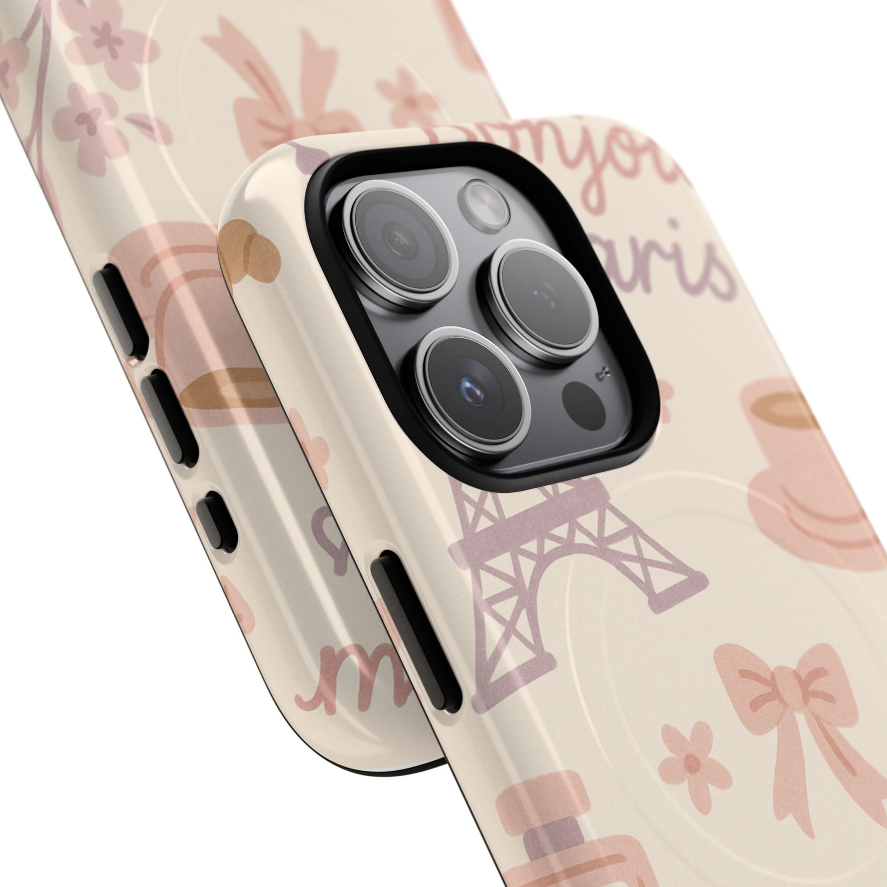 Chic Parisian iPhone Case - with Eiffel Tower Design | MagSafe - Shamo's