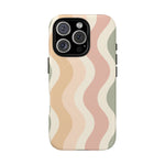 Wavy Lines iPhone Case - MagSafe - Shamo's