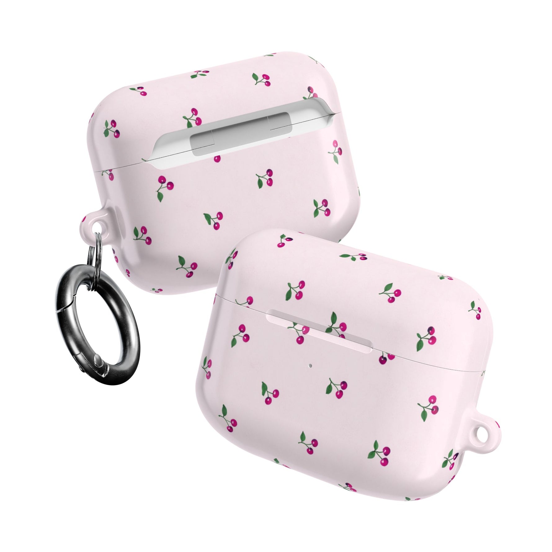 Cherry Blossom AirPod Case — Pink Floral Protective Cover